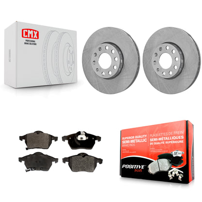 [Avant] Kit de Disque et plaquette (semi-métallique) de frein pour Volkswagen Passat Audi A4 K8F-100279
