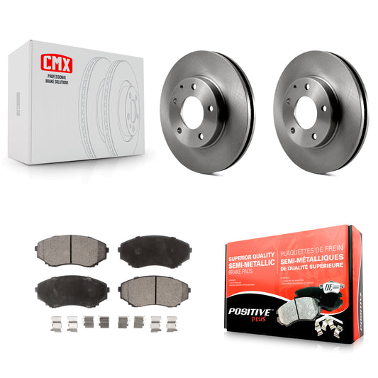 [Avant] Kit de Disque et plaquette (semi-métallique) de frein pour 2000-2006 Mazda MPV K8F-100283