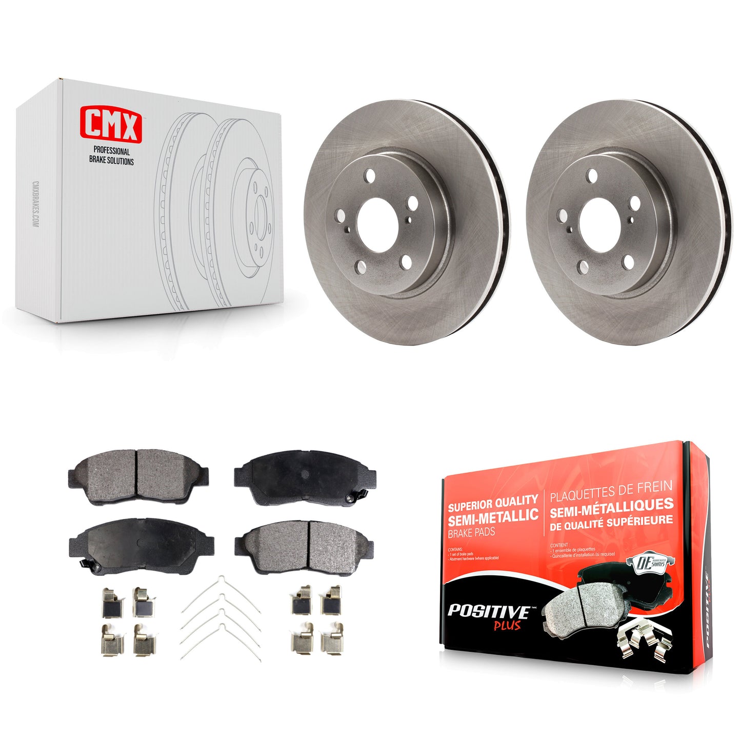 [Avant] Kit de Disque et plaquette (semi-métallique) de frein pour 1994-1997 Toyota Celica ST K8F-100285