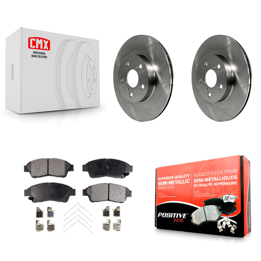 [Avant] Kit de Disque et plaquette (semi-métallique) de frein pour 1996-2000 Toyota RAV4 K8F-100288
