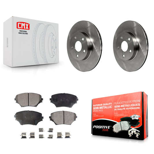 [Avant] Kit de Disque et plaquette (semi-métallique) de frein pour 2001-2003 Toyota RAV4 BATTERY EV (EV BEV) engine K8F-100289