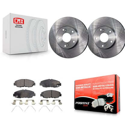 [Avant] Kit de Disque et plaquette (semi-métallique) de frein pour 2014-2015 Honda Civic Touring K8F-100299