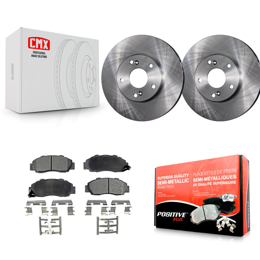 [Avant] Kit de Disque et plaquette (semi-métallique) de frein pour 1998-2002 Honda Accord 3.0L K8F-100301