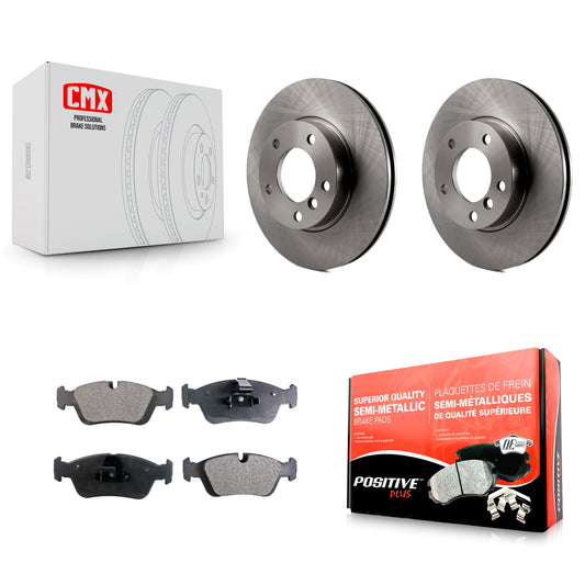 [Avant] Kit de Disque et plaquette (semi-métallique) de frein pour BMW Z3 Z4 323i 323Ci 328i 318i 323is 328is 318is 320i K8F-100310