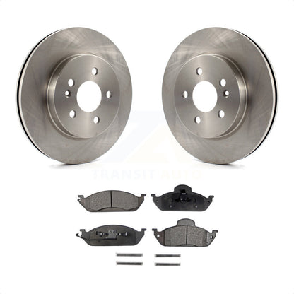 [Avant] Kit de Disque et plaquette (semi-métallique) de frein pour Mercedes-Benz ML320 ML350 ML430 K8F-100312 par Transit Auto