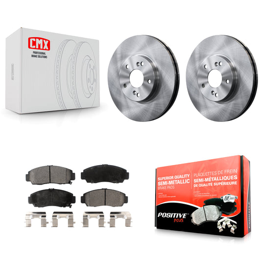 [Avant] Kit de Disque et plaquette (semi-métallique) de frein pour Honda Accord Acura TL TSX CL K8F-100315