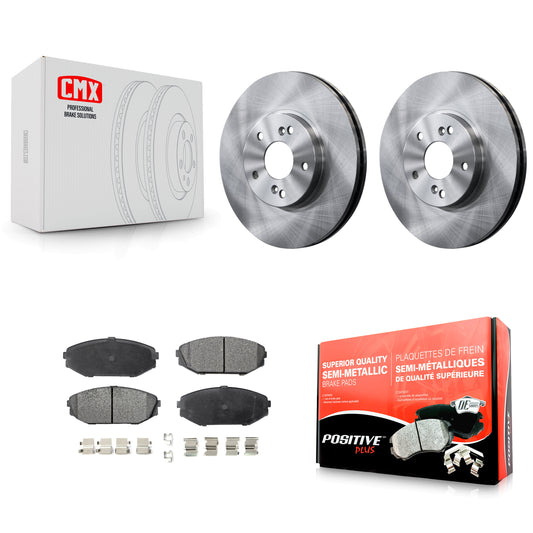 [Avant] Kit de Disque et plaquette (semi-métallique) de frein pour Honda Odyssey Acura MDX K8F-100316