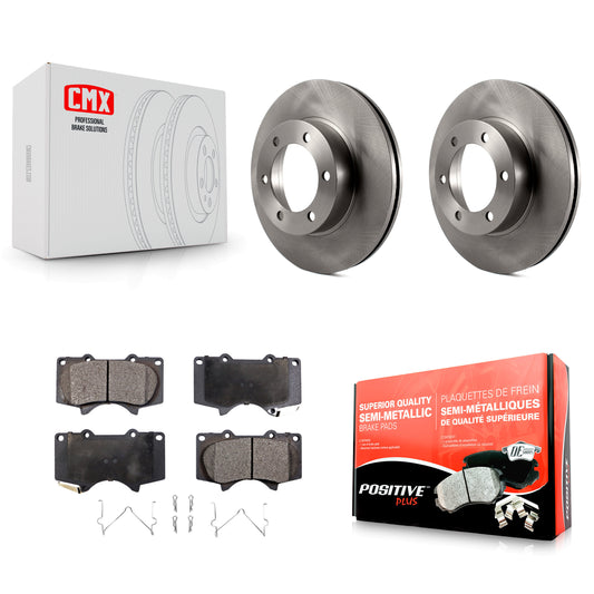 [Avant] Kit de Disque et plaquette (semi-métallique) de frein pour Toyota Tundra Sequoia K8F-100328