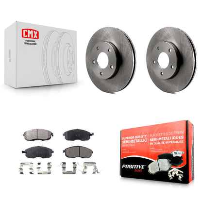 [Avant] Kit de Disque et plaquette (semi-métallique) de frein pour 2000-2001 Nissan Maxima Infiniti I30 INFINITI K8F-100332