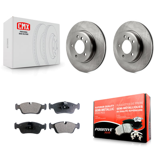 [Avant] Kit de Disque et plaquette (semi-métallique) de frein pour BMW 325i 325Ci Z4 325xi Z3 323i 328i 323Ci 328Ci 320i K8F-100343