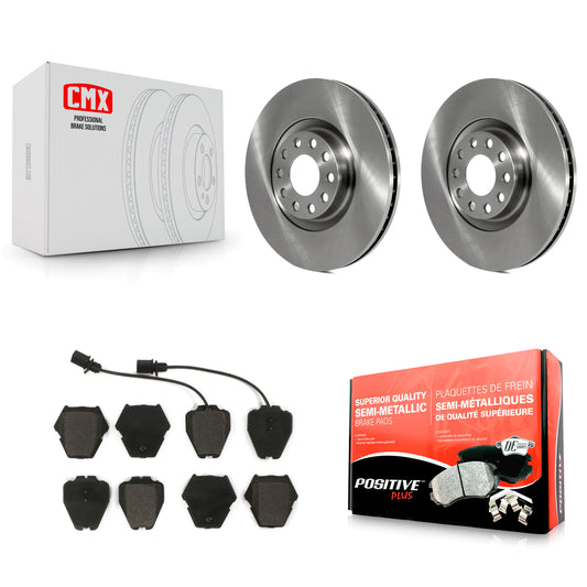 [Avant] Kit de Disque et plaquette (semi-métallique) de frein pour Audi A4 Quattro S4 A6 S6 K8F-100347