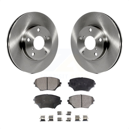 [Avant] Kit de Disque et plaquette (semi-métallique) de frein pour Toyota RAV4 K8F-100348 par Transit Auto