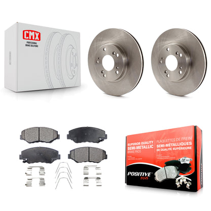 [Avant] Kit de Disque et plaquette (semi-métallique) de frein pour 2002-2004 Honda CR-V K8F-100359