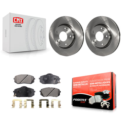 [Avant] Kit de Disque et plaquette (semi-métallique) de frein pour 2010-2012 Kia Rondo K8F-100365