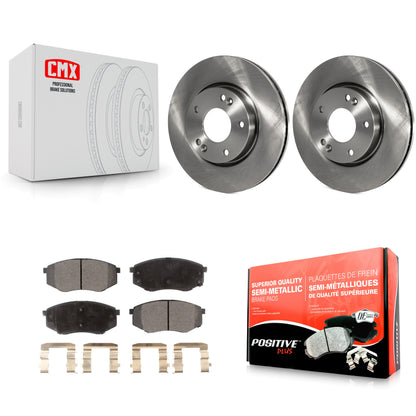 [Avant] Kit de Disque et plaquette (semi-métallique) de frein pour Hyundai Tucson Kia Sportage FWD K8F-100367