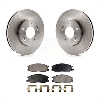 [Avant] Kit de Disque et plaquette (semi-métallique) de frein pour Hyundai XG350 XG300 K8F-100372 par Transit Auto