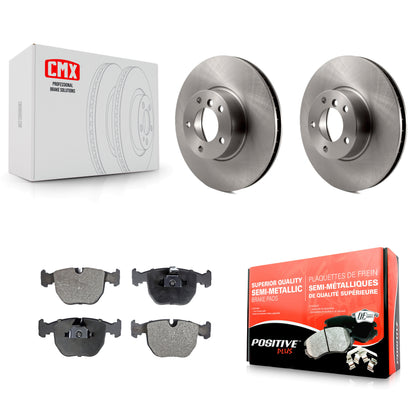 [Avant] Kit de Disque et plaquette (semi-métallique) de frein pour BMW 530i 540i K8F-100373