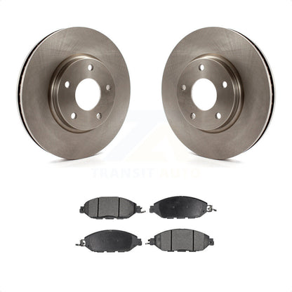 [Avant] Kit de Disque et plaquette (semi-métallique) de frein pour 2016 Nissan Pathfinder From 11 15 K8F-100379 par Transit Auto