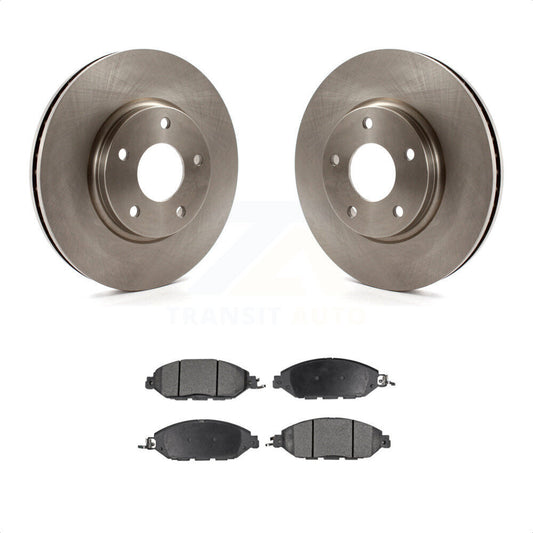[Avant] Kit de Disque et plaquette (semi-métallique) de frein pour 2016 Nissan Pathfinder From 11 15 K8F-100379 par Transit Auto