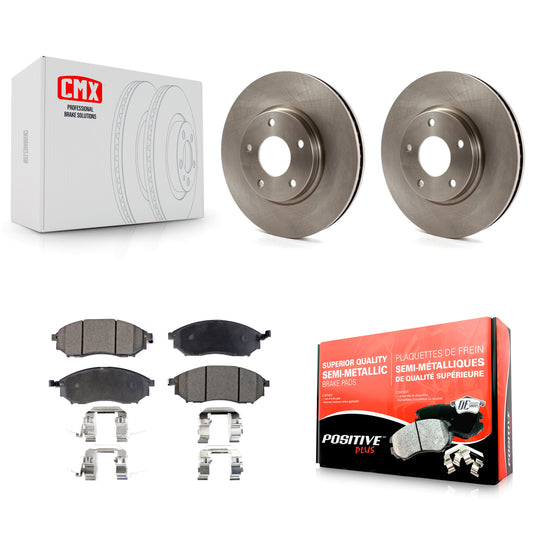 [Avant] Kit de Disque et plaquette (semi-métallique) de frein pour Infiniti Q45 M45 INFINITI K8F-100381