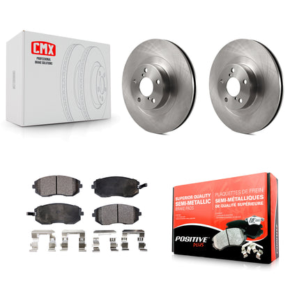 [Avant] Kit de Disque et plaquette (semi-métallique) de frein pour Subaru Forester Outback Impreza Legacy Baja Saab 9-2X K8F-100387