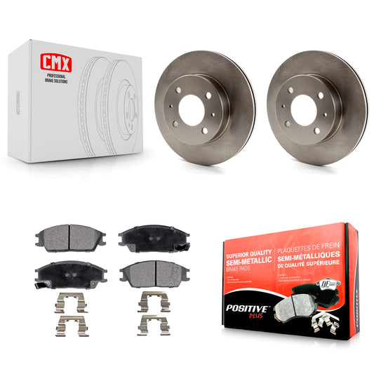 [Avant] Kit de Disque et plaquette (semi-métallique) de frein pour 2000-2005 Hyundai Accent K8F-100392