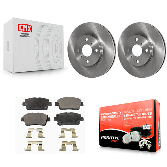 [Avant] Kit de Disque et plaquette (semi-métallique) de frein pour 2004-2006 Scion xB xA K8F-100395