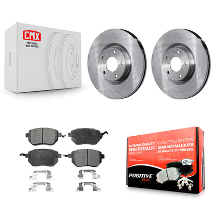 [Avant] Kit de Disque et plaquette (semi-métallique) de frein pour Nissan Altima Murano Maxima Infiniti FX35 FX45 INFINITI K8F-100398