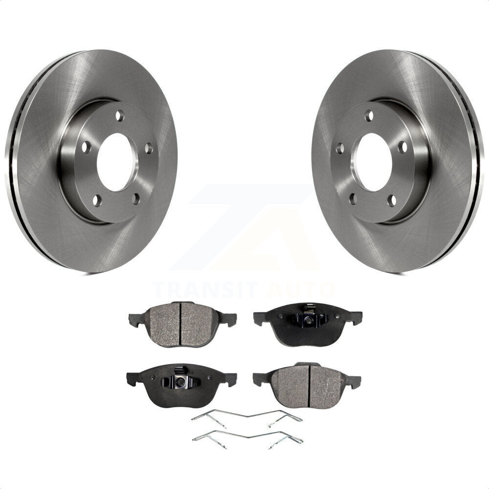 [Avant] Kit de Disque et plaquette (semi-métallique) de frein pour Mazda 3 Sport K8F-100410 par Transit Auto