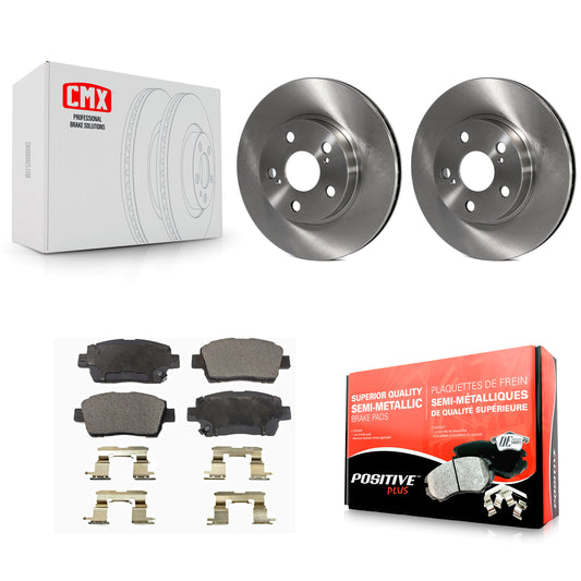 [Avant] Kit de Disque et plaquette (semi-métallique) de frein pour 2004-2009 Toyota Prius K8F-100413