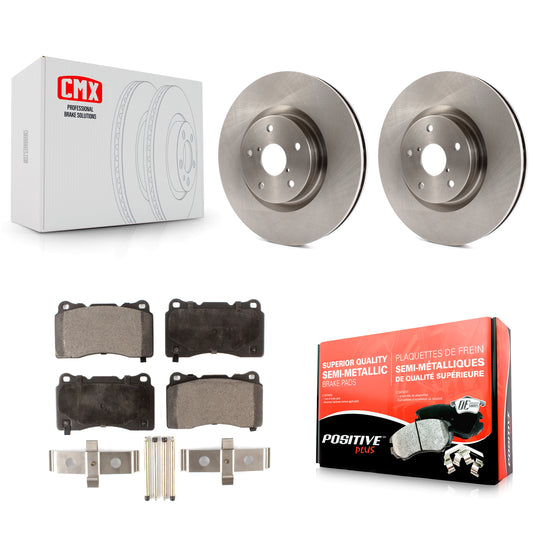 [Avant] Kit de Disque et plaquette (semi-métallique) de frein pour Subaru Impreza WRX STI K8F-100426
