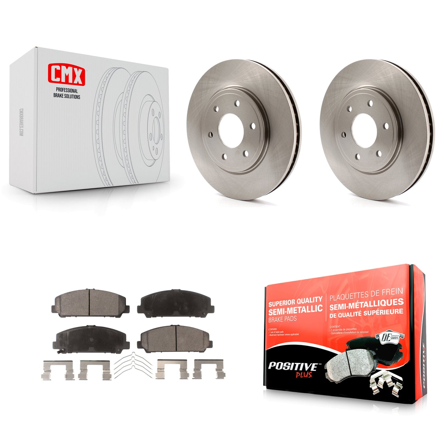 [Avant] Kit de Disque et plaquette (semi-métallique) de frein pour Suzuki Equator K8F-100430