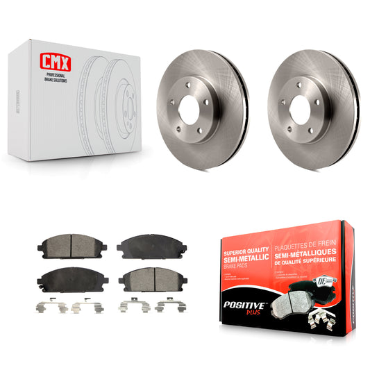 [Avant] Kit de Disque et plaquette (semi-métallique) de frein pour 2004-2006 Nissan X-Trail K8F-100439