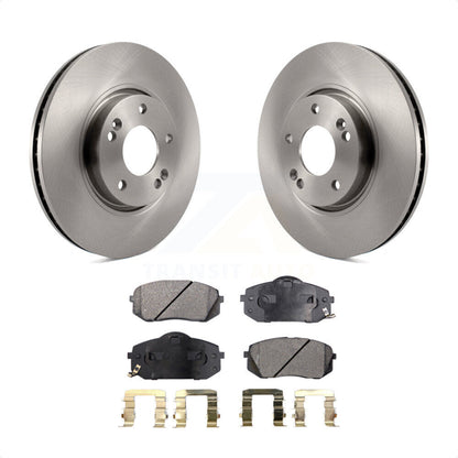 [Avant] Kit de Disque et plaquette (semi-métallique) de frein pour Hyundai Tucson Kia Sportage Soul EV K8F-100449 par Transit Auto