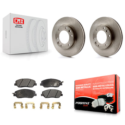 [Avant] Kit de Disque et plaquette (semi-métallique) de frein pour Kia Sedona Hyundai Entourage K8F-100463