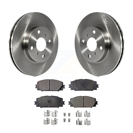 [Avant] Kit de Disque et plaquette (semi-métallique) de frein pour Toyota Yaris Prius C Scion iQ K8F-100468 par Transit Auto