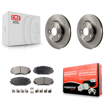 [Avant] Kit de Disque et plaquette (semi-métallique) de frein pour Toyota RAV4 Scion xB Prius V Lexus HS250h K8F-100469