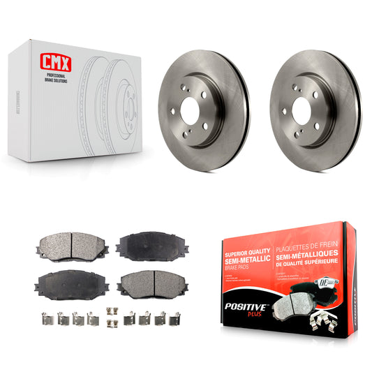 [Avant] Kit de Disque et plaquette (semi-métallique) de frein pour Toyota RAV4 Scion xB Prius V Lexus HS250h K8F-100469