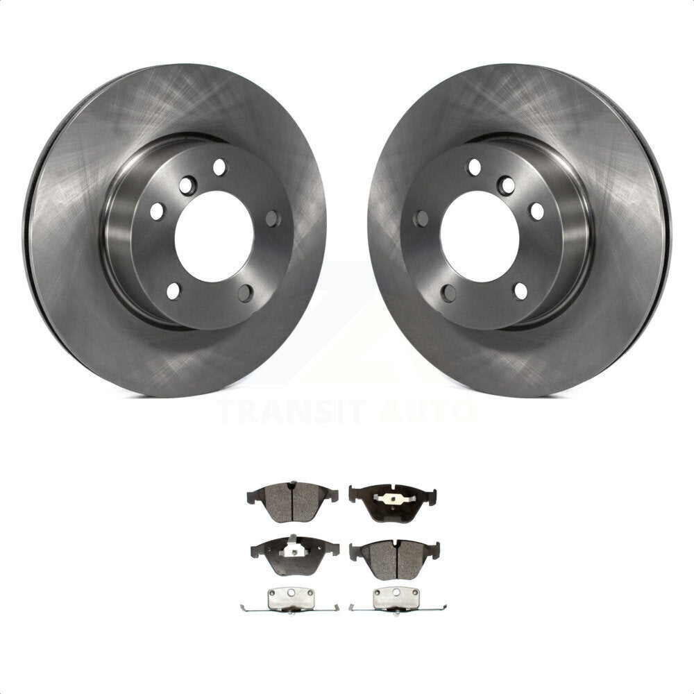 [Avant] Kit de Disque et plaquette (semi-métallique) de frein pour 2007 BMW 323i avec 312mm Diameter Rotor K8F-100472 par Transit Auto