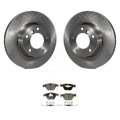 [Avant] Kit de Disque et plaquette (semi-métallique) de frein pour 2007 BMW 323i avec 312mm Diameter Rotor K8F-100472 par Transit Auto