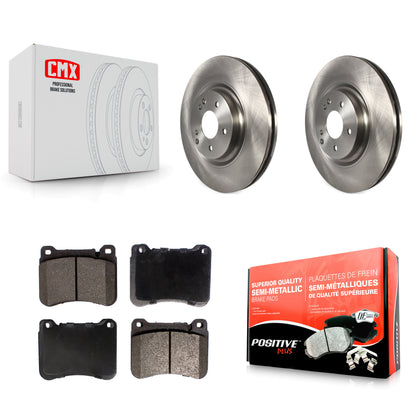 [Avant] Kit de Disque et plaquette (semi-métallique) de frein pour Mercedes-Benz C230 CLK350 C320 SLK350 SLK300 K8F-100482