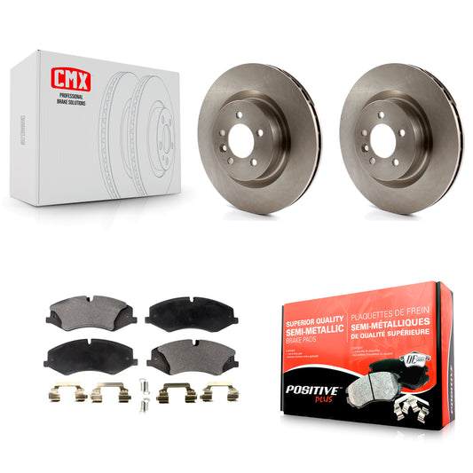 [Avant] Kit de Disque et plaquette (semi-métallique) de frein pour Land Rover Range Sport LR4 Discovery K8F-100487