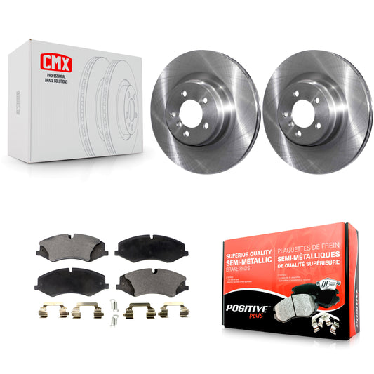 [Avant] Kit de Disque et plaquette (semi-métallique) de frein pour 2010-2012 Land Rover Range Naturally Aspirated K8F-100490