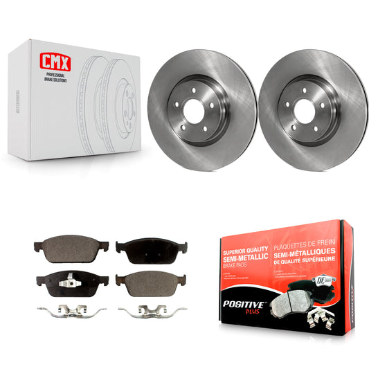 [Avant] Kit de Disque et plaquette (semi-métallique) de frein pour Ford Focus ST K8F-100495