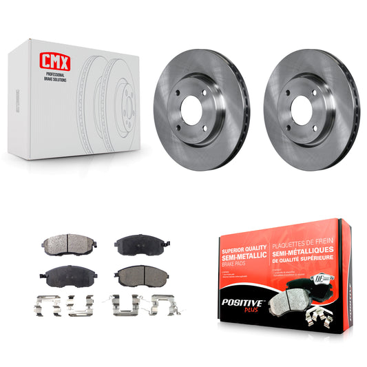 [Avant] Kit de Disque et plaquette (semi-métallique) de frein pour Nissan Sentra Versa Cube K8F-100497