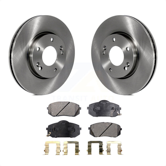 [Avant] Kit de Disque et plaquette (semi-métallique) de frein pour 2007-2009 Kia Rondo K8F-100507 par Transit Auto