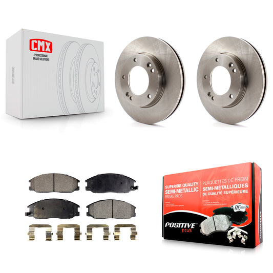 [Avant] Kit de Disque et plaquette (semi-métallique) de frein pour 2007-2009 Kia Sorento K8F-100508