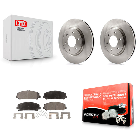 [Avant] Kit de Disque et plaquette (semi-métallique) de frein pour Nissan TITAN Armada INFINITI QX80 QX56 K8F-100515