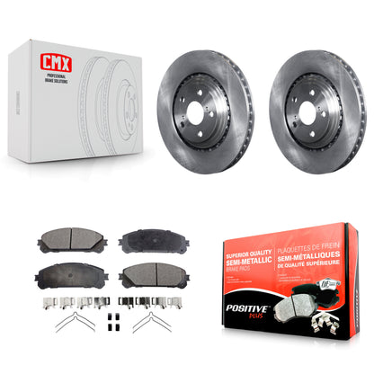 [Avant] Kit de Disque et plaquette (semi-métallique) de frein pour Toyota Highlander Sienna Lexus RX350 NX200t NX300 RX450h NX300h K8F-100516