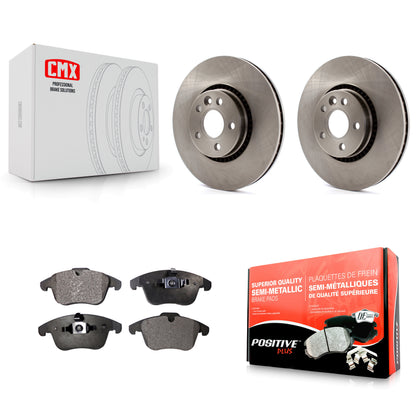 [Avant] Kit de Disque et plaquette (semi-métallique) de frein pour 2008-2015 Land Rover LR2 K8F-100521
